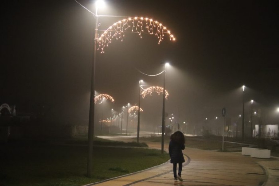 I bagnini accendono il Lungomare di Milano Marittima per Natale